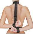 FETISH SUBMISSIVE BONDAGE - COLLAR and WRIST CUFFS BODY RESTRAINT SET FETISH SUBMISSIVE BONDAGE - COLLAR and WRIST CUFFS BODY RESTRAINT SET
