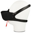 OHMAMA FETISH DOG MUZZLE - BLACK OHMAMA FETISH DOG MUZZLE - BLACK