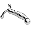 METAL HARD - STEEL PROSTATIC MASSAGER METAL HARD - STEEL PROSTATIC MASSAGER