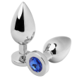 METAL HARD - ANAL PLUG DIAMOND BLUE SMALL 5.71CM METAL HARD - ANAL PLUG DIAMOND BLUE SMALL 5.71CM