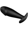 PRETTY LOVE - PLUG ANALE IN SILICONE PER PENE NERO PRETTY LOVE - PLUG ANALE IN SILICONE PER PENE NERO