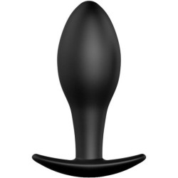PRETTY LOVE - ANAL PLUG SILIKONANKER 8.5 CM SCHWARZ