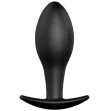 PRETTY LOVE - PLUG ANAL ANCRE EN SILICONE 8.5 CM NOIR