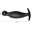 PRETTY LOVE - PLUG ANAL EN SILICONE E 11.7 CM NOIR PRETTY LOVE - PLUG ANAL EN SILICONE E 11.7 CM NOIR