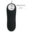 PRETTY LOVE - ANAL PLUG ANKERFORM SILIKON 12 VIBRATIONSMODI SCHWARZ