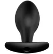 PRETTY LOVE - PLUG ANAL SILICONA FORMA ANCLA 12 MODOS VIBRACIÓN NEGRO