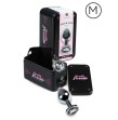 SECRETPLAY - PLUG ANAL TRANSPARENT ALUMINUM 7CM