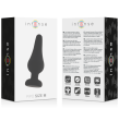 INTENSE - ANALPLUG PIPO M SCHWARZES SILIKON 11 CM INTENSE - ANALPLUG PIPO M SCHWARZES SILIKON 11 CM