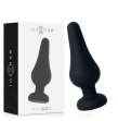 INTENSE - ANAL PLUG PIPO L SILICONE NEGRO 13 CM