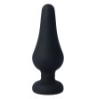 INTENSE - ANAL PLUG PIPO L SILICONE NEGRO 13 CM