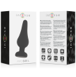 INTENSE - ANAL PLUG PIPO L SILICONE NEGRO 13 CM