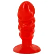 BAILE - UNISEX ANALPLUG MIT ROTEM SAUGNAPF BAILE - UNISEX ANALPLUG MIT ROTEM SAUGNAPF