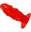 BAILE - UNISEX ANALPLUG MIT ROTEM SAUGNAPF BAILE - UNISEX ANALPLUG MIT ROTEM SAUGNAPF