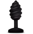 G-VIBE - GPLUG TWIST CON VIBRAZIONE NERA G-VIBE - GPLUG TWIST CON VIBRAZIONE NERA