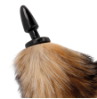 DARKNESS - NATURAL TAIL WITH SILICONE ANAL PLUG 10 CM DARKNESS - NATURAL TAIL WITH SILICONE ANAL PLUG 10 CM