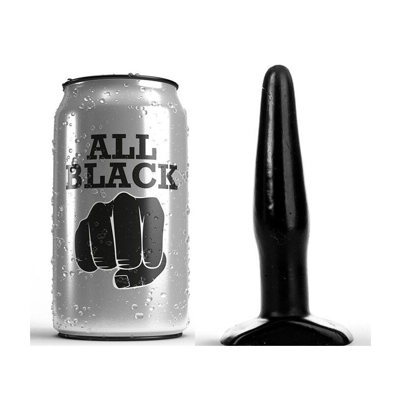 ALL BLACK - PLUG NEGRO 11 CM ALL BLACK - PLUG NEGRO 11 CM
