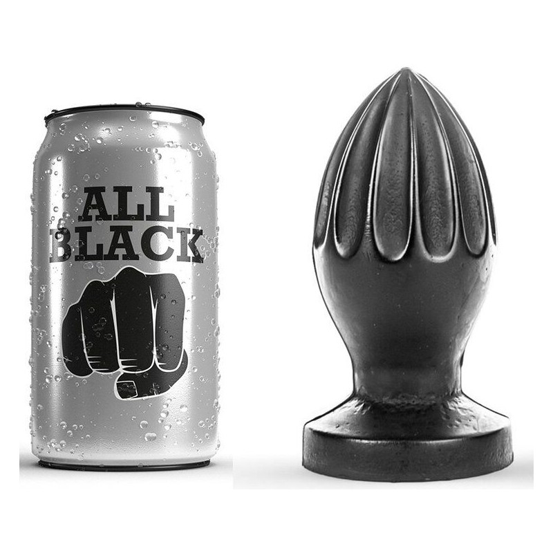 ALL BLACK - PLUG ANAL 12 CM ALL BLACK - PLUG ANAL 12 CM
