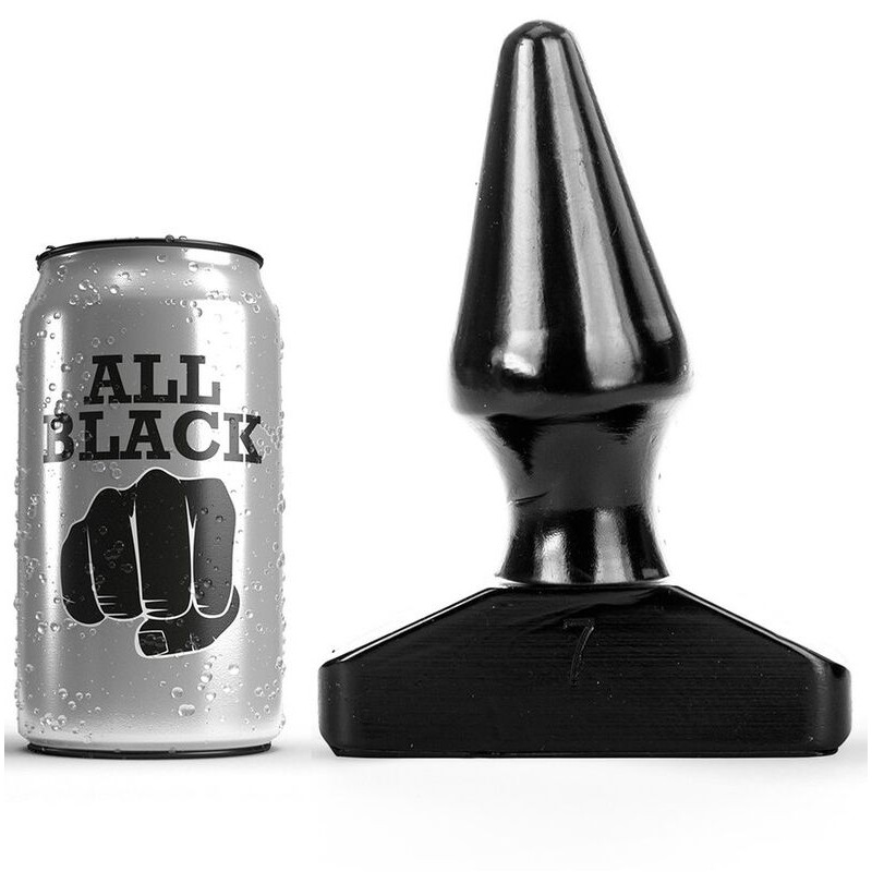ALL BLACK - PLUG ANAL 16 CM ALL BLACK - PLUG ANAL 16 CM