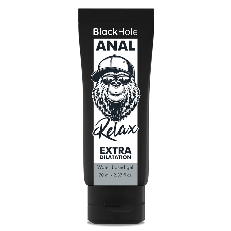 BLACK HOLE - GEL DE DILATATION ANALE À BASE DEAU 70 ML