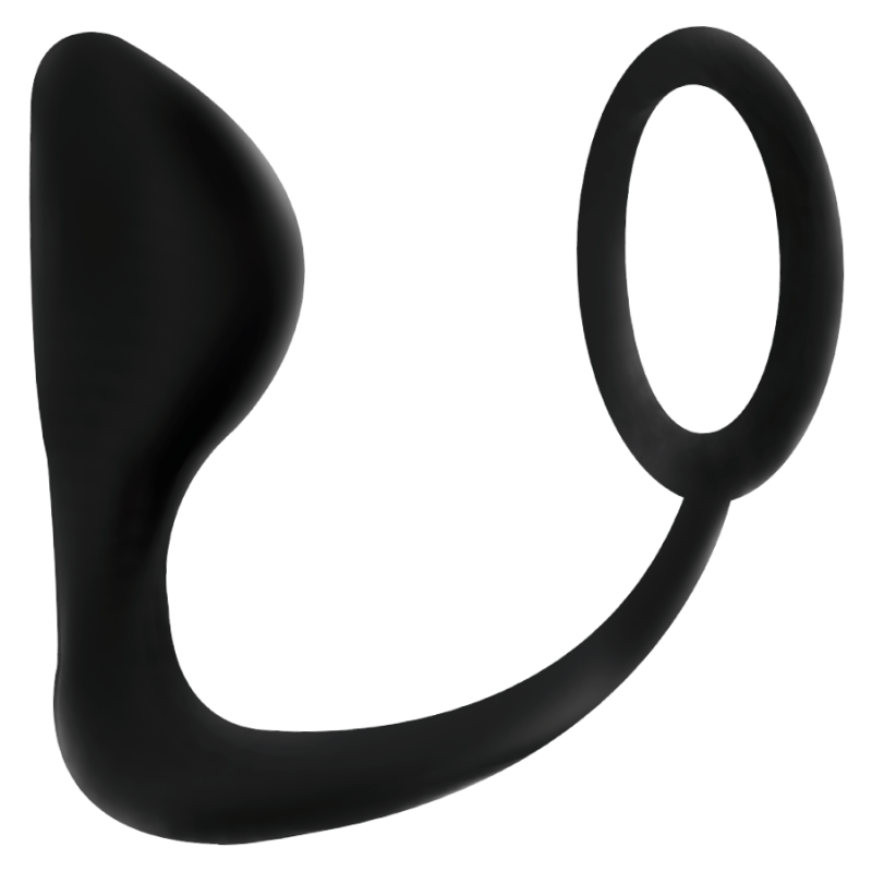 ADDICTED TOYS - PLUG ANAL AVEC ANNEAU PÉNIS NOIR ADDICTED TOYS - PLUG ANAL AVEC ANNEAU PÉNIS NOIR