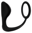 ADDICTED TOYS - ANALPLUG MIT SCHWARZEM PENISRING ADDICTED TOYS - ANALPLUG MIT SCHWARZEM PENISRING