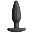 ELECTRASTIM - SILIKON SCHWARZ ROCKER BUTT PLUG MITTEL ELECTRASTIM - SILIKON SCHWARZ ROCKER BUTT PLUG MITTEL
