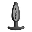 ELECTRASTIM - SILIKON SCHWARZ ROCKER BUTT PLUG MITTEL ELECTRASTIM - SILIKON SCHWARZ ROCKER BUTT PLUG MITTEL