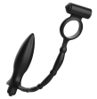 ADDICTED TOYS - ANAL PLUG WITH VIBRATORY RING ADDICTED TOYS - ANAL PLUG WITH VIBRATORY RING