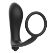 ADDICTED TOYS - PLUG ANALE VIBRANTE CON ANELLO DEL PENE ADDICTED TOYS - PLUG ANALE VIBRANTE CON ANELLO DEL PENE
