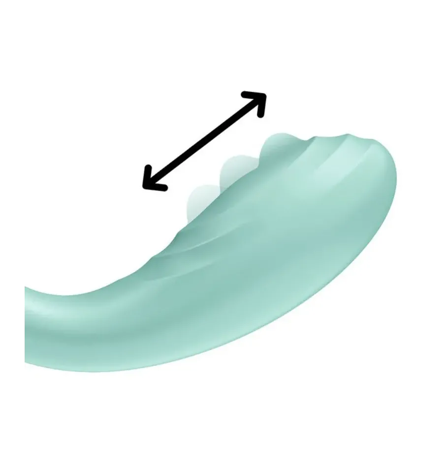 SATISFYER - VIBRATORE RRROLLING PLEASURE GSPOT VERDE SATISFYER - VIBRATORE RRROLLING PLEASURE GSPOT VERDE