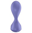 SATISFYER - SWEET SEAL PLUG VIBRADOR APP VIOLETA SATISFYER - SWEET SEAL PLUG VIBRADOR APP VIOLETA