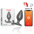 ONINDER - PLUG ANALE VIBRANTE RIO NERO - APP GRATUITA