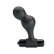 MR PLAY - BLACK SILICONE VIBRATOR ANAL PLUG MR PLAY - BLACK SILICONE VIBRATOR ANAL PLUG