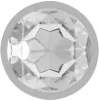 INTENSE - ALUMINUM METAL ANAL PLUG WITH SILVER CRYSTAL SIZE S INTENSE - ALUMINUM METAL ANAL PLUG WITH SILVER CRYSTAL SIZE S