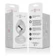 INTENSE - PLUG ANAL EN MÉTAL ALUMINIUM AVEC CRISTAL DARGENT TAILLE L INTENSE - PLUG ANAL EN MÉTAL ALUMINIUM AVEC CRISTAL DARGENT TAILLE L