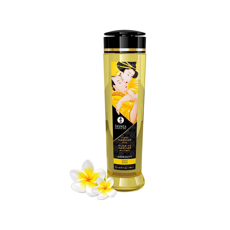 SHUNGA - SERENITY EROTIC MASSAGE OIL 240 ML SHUNGA - SERENITY EROTIC MASSAGE OIL 240 ML