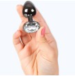 SECRETPLAY - PLUG ANAL EN GUNMETAL PETITE TAILLE 7 CM SECRETPLAY - PLUG ANAL EN GUNMETAL PETITE TAILLE 7 CM