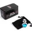 SECRETPLAY - PLUG ANAL EN MÉTAL COEUR BLEU PETITE TAILLE 7 CM SECRETPLAY - PLUG ANAL EN MÉTAL COEUR BLEU PETITE TAILLE 7 CM