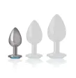 INTENSE - ALUMINIUM-METALL-ANAL-STECKER, BLAUES HERZ, GRÖSSE S INTENSE - ALUMINIUM-METALL-ANAL-STECKER, BLAUES HERZ, GRÖSSE S