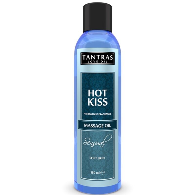 INTIMATELINE - HUILE DAMOUR TANTRAS HOT KISS MASSAGE 150 ML