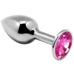 ALIVE - PLAISIR ANAL MINI PLUG MÉTAL ROSE TAILLE M ALIVE - PLAISIR ANAL MINI PLUG MÉTAL ROSE TAILLE M