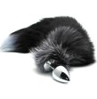 ALIVE - ANAL PLEASURE PLUG METAL FOX TAIL SIZE M