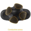 ELECTRASTIM - TARTARUS PLUG ANALE QUADRIPOLARE IN SILICONE NERO ELECTRASTIM - TARTARUS PLUG ANALE QUADRIPOLARE IN SILICONE NERO