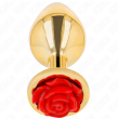 KINK - PLUG ANAL OR ROSE ROUGE TAILLE M