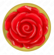 KINK - PLUG ANALE ORO ROSA ROSSO TAGLIA M