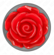 KINK - PLUG ANAL ROSA ROJA TALLA M