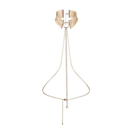 BIJOUX INDISCRETS - DÃSIR MÃTALLIQUE GOLDENE METALLIC-HALSKETTE