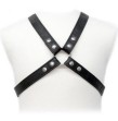 LEATHER BODY - LASIC HARNESS IN GARMENT LEATHER BODY - LASIC HARNESS IN GARMENT