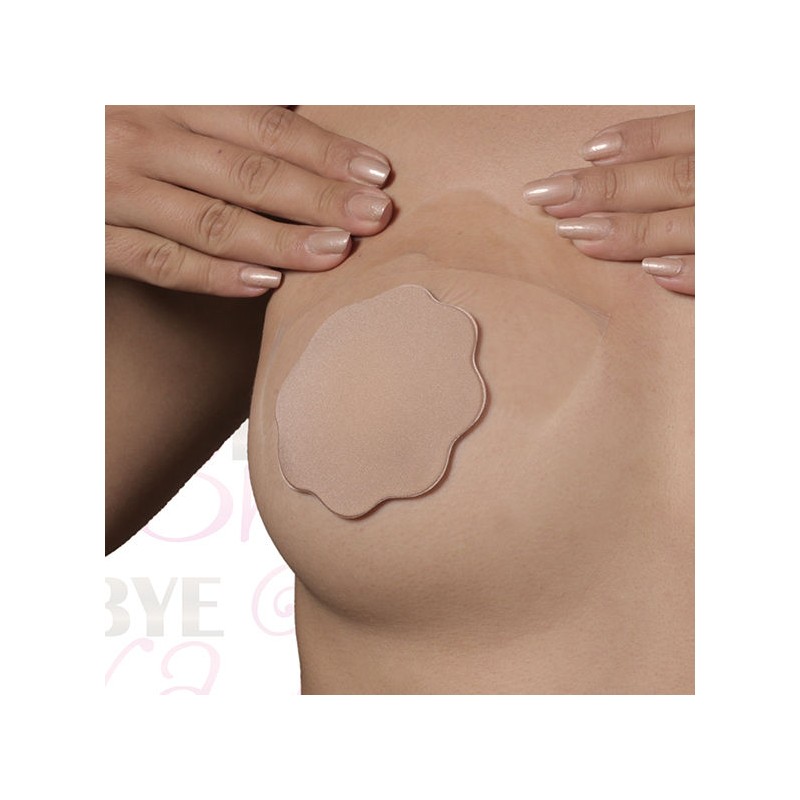 BYE-BRA - BREASTS ENHANCER NIPPLE COVERS SILK CUP A-C