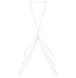BIJOUX INDISCRETS - MAGNIFIQUE METAL CHAINS FOR THE BODY 8 SILVER